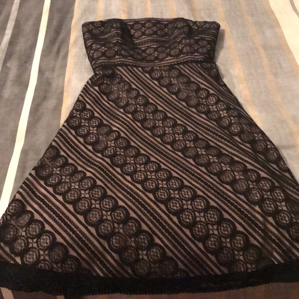 Ann Taylor Loft Strapless KneeLength Dress Size 10